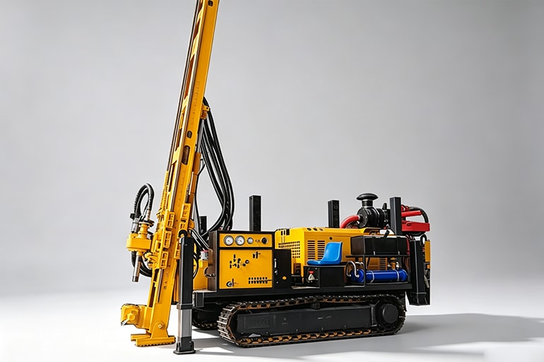 Fully hydraulic core drilling rig